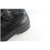 Image 2 : Black Leather High Boots - Size 10D