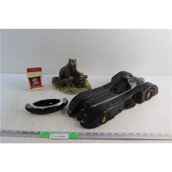 Bat Mobile, My Second Christmas Ornament, Wildlife Ceramic Decor and Kanoe Planter