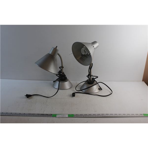 (2) Desk Lamps - Tested