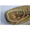 Image 3 : Vintage Cowhide Moccasins - Size 11/12 M - Needs Bead Repair