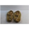 Image 4 : Vintage Cowhide Moccasins - Size 11/12 M - Needs Bead Repair