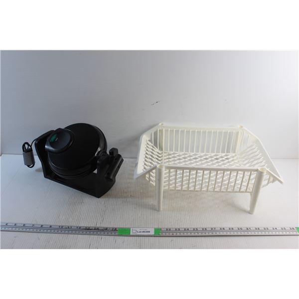 Rotary Waffle Maker - Tested and a Plastic Paper Tray