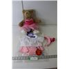 Image 1 : Stuffed Princess Bear 15" Tall, Build-A-Bear Workshop Retro Poodle Skirt