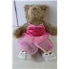 Image 5 : Stuffed Princess Bear 15" Tall, Build-A-Bear Workshop Retro Poodle Skirt