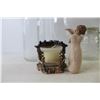 Image 3 : Willow Tree Susan Lordi Ornamental Figurine, Boyd's Bears & Friends Ornamental Candle Holder, (3) Ca