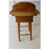 Image 2 : Doll Size High Chair - Wood 20.5" Tall