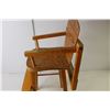 Image 4 : Doll Size High Chair - Wood 20.5" Tall