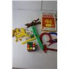 Image 3 : Etch-A-Sketch, Hi-Q Solitaire Puzzle Game, Assorted Toys, Assorted Small Bottles, Rubik's Cube