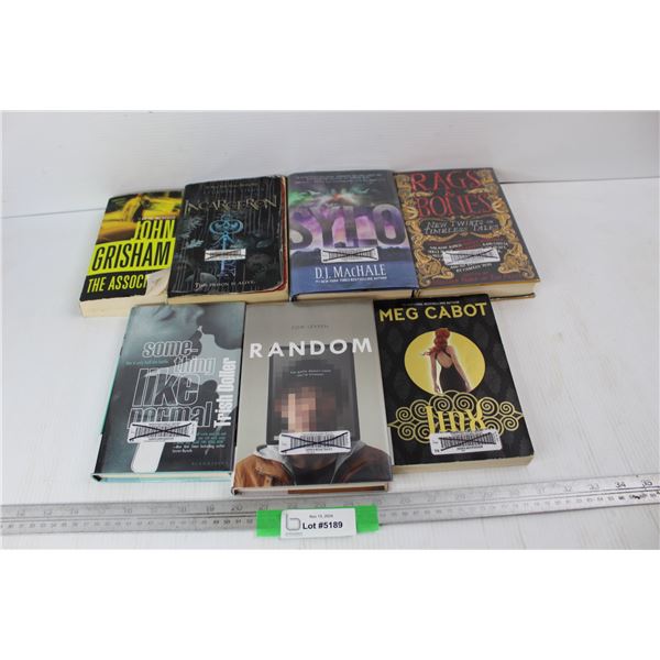 (7) Various Books, Rags & Bones, Random, Misc.