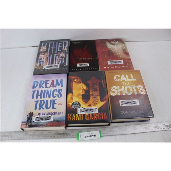 (6) Various Books, Call The Shots, Dream Things True, Misc.