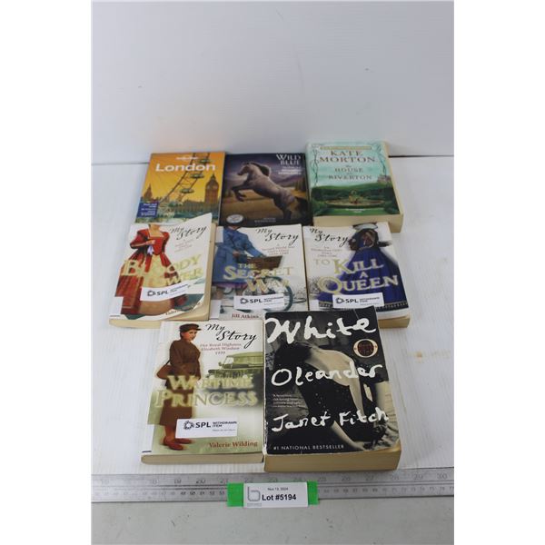 (8) Various Books, House At Riverton, London, Misc.