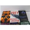 Image 2 : (6) Various Books, Stalemate, Prey, Misc.