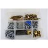 Image 2 : Lot Of Various Nails/ Screws, (5) New Unopened Boxes Of 1 1/4'' And 1 1/2'' Roofing Nails/ 4D Finish