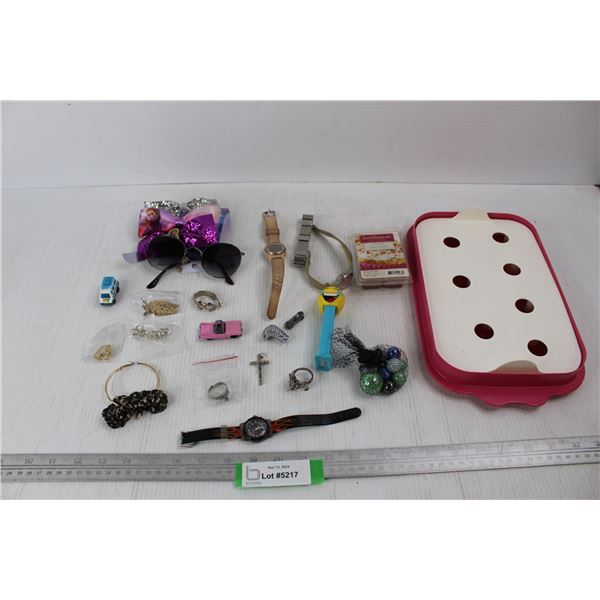 Lot Of Various Items, Costume Jewellery, Sunglasses, Misc.