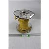 Image 1 : Spool Of Yellow Electrical Wire Unknown Length