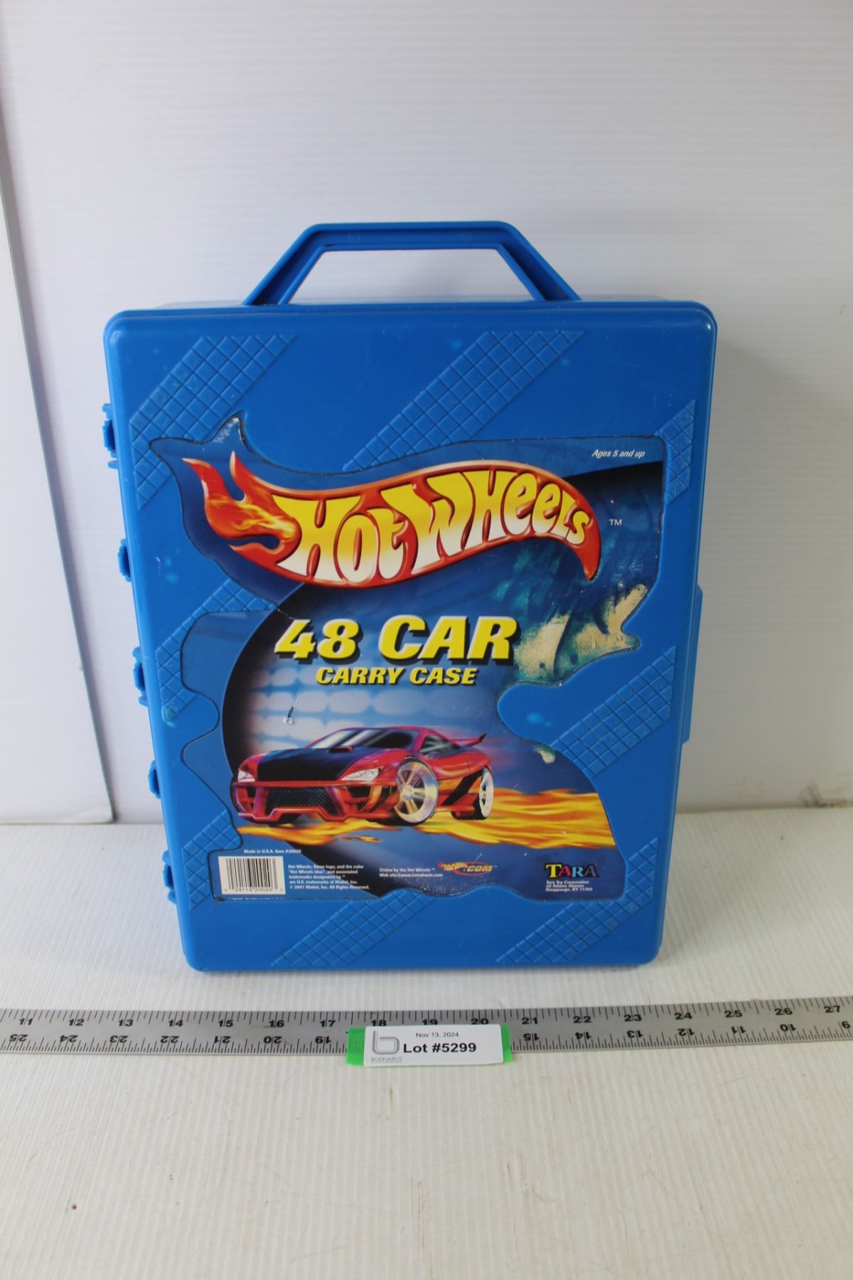 Hot Wheels - 48- Estuche de almacenamiento para automóviles con funda Hot Wheels - 48- Estuche de almacenamiento para automóviles con funda