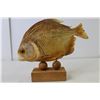 Image 4 : Piranha Fish - Mounted - Wood Base 6.5" Tall Approx