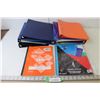 Image 1 : Assorted Binders And Folders, Notepad