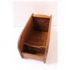 Image 3 : Wooden Rolltop Desk Organizer