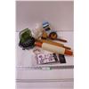Image 1 : (2) Rolling Pins, Steak Tenderizer, Funnels, Filter, "Eggies", Stickers, Trivets, Napkin Holder