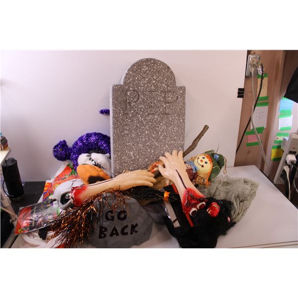 * Assortment of Halloween Decorations