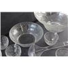 Image 5 : 10 pc Glass Punch Set - Bowls, Cups a Ladle