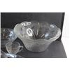 Image 7 : 10 pc Glass Punch Set - Bowls, Cups a Ladle