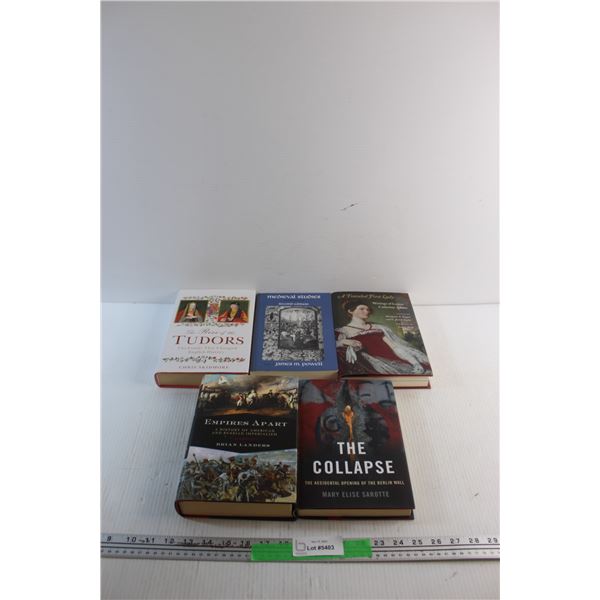 (5) Books - The Collapse, The Rise of the Tudors and Empires Apart
