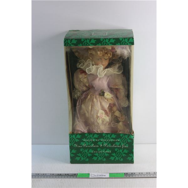Fine Porcelain Collectible Hand Painted Doll