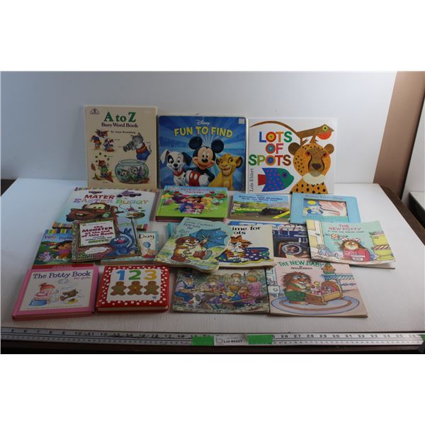 (10+) Kids Books - Fun to Find, A to Z and Cars