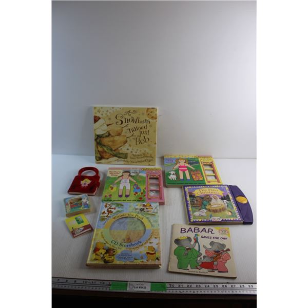 Kids Books - A Snowman Named Just Bob, Kelly's Great Day and The First Christmas