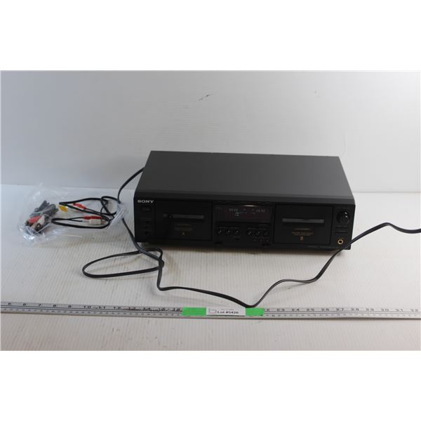 Sony Stereo Cassette Deck - Tested