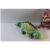 Image 3 : (3) TY Beanie Babies (1 has Tag) - Bunny, Kitten and a Chameleon