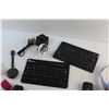 Image 2 : Wireless Keyboards, Roku Remotes, Charging Blocks, Headphones and a Dash Cam - As Is