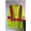 Image 2 : Safety T Shirt - Size M and Steel Toe Rubber Boots - Size 6
