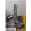 Image 6 : Wicker Basket, (3) Plastic Baskets, Assorted Music Books, Lady Kenmore Facial Sauna - Tested Powers 