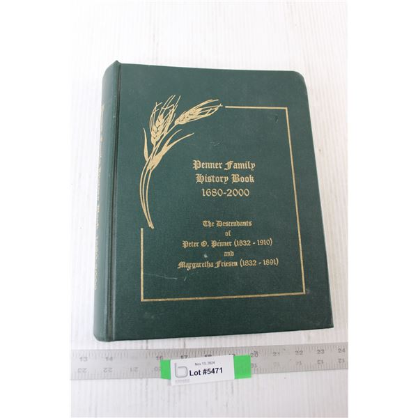 Denner Family History Book 1680-2000