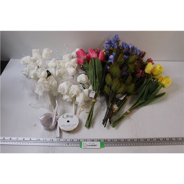 Artificial Flowers, Ribbon