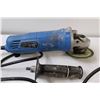 Image 3 : Corded Mastercraft Angle Grinder - Working