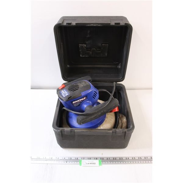 Simoniz Orbit Polisher/Waxer Kit With Owner's Manual & Case - Working