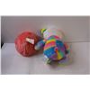 Image 3 : (2) Stuffed Toys, (2) Inflatable Balls, Basketball