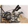 Image 4 : *Mastercraft Miter Saw, 30'' Long - Powers On w/ Base On Wheels, 26.5'' Tall