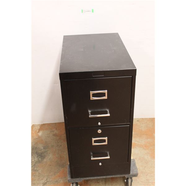 *Filing Cabinet, 24'' x 15'' x 31'', File Folders Inside, Dolly Not Included