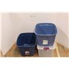 Image 1 : *Various Plastic Totes/ Tubs- Some Missing Lids
