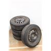 Image 1 : *4X BID PRICE - Set Of (4) Toyo Observe GSI 5 Tires 215/60R16 95T M&S w/ (4) 5 Bolt Steel Rims-