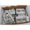 Image 2 : Box Of Shower Curtain Hooks, Brackets, Misc.