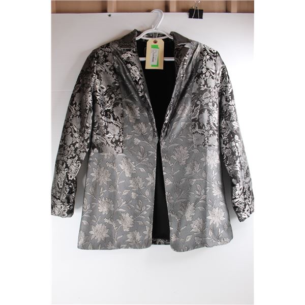 *Guillaume Floral Themed Women's Dress Jacket- Size Small