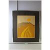 Image 1 : Framed Wall Art - "Prairie Gold #2" - Artist: Kay Angliss - 23.5" x 27.5"
