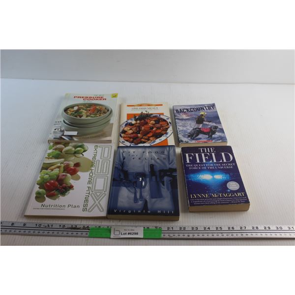 (6) Books - The Best Pressure Cooker Recipes, One Dish Meals and Fit Food for Fellas