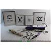 Image 1 : (4) Photo Frames 12'' x 10'' & 9 1/2'' x 7 1/2'', Hair Straightener and Sutra & Conair Hair Curlers 